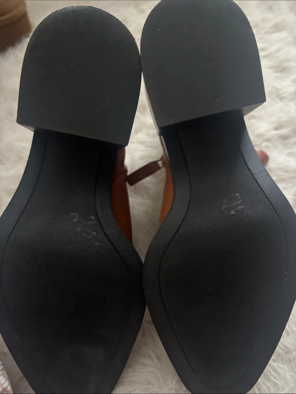 Franco Sarto smooth cognac